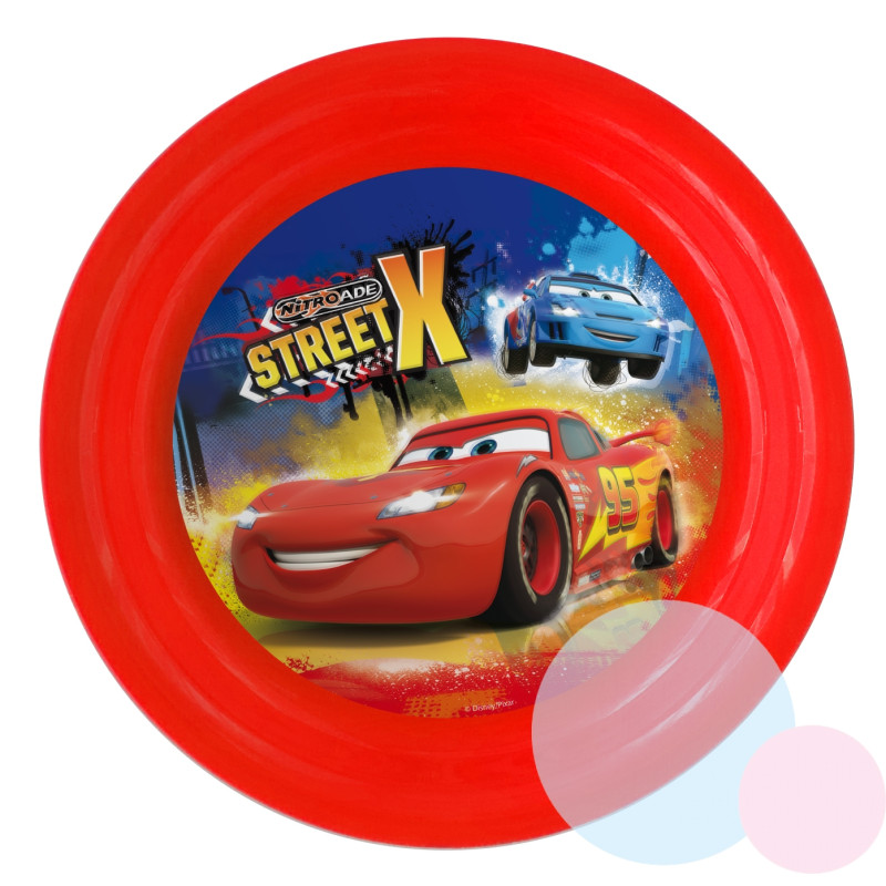 PLASTOVÝ TALÍŘ CARS