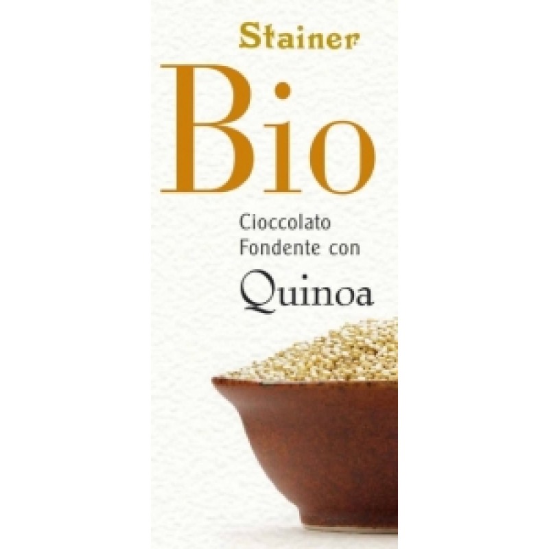 Stainer hořká čokoláda s quinoa BIO
