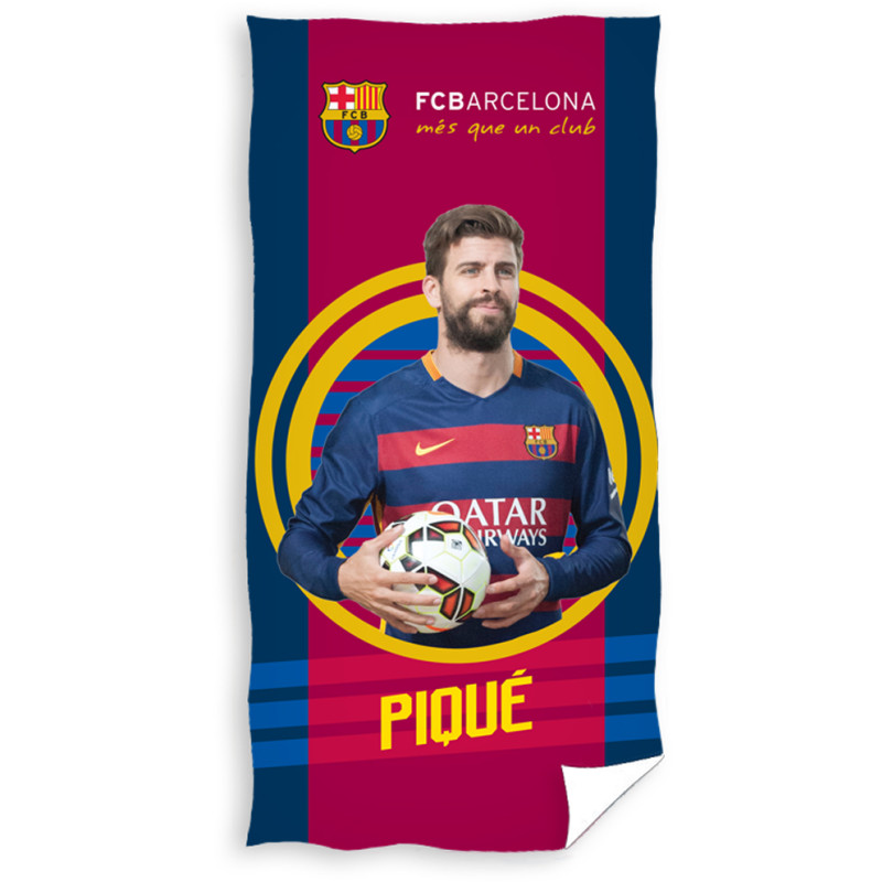 Fotbalová osuška FC Barcelona Pique 2016