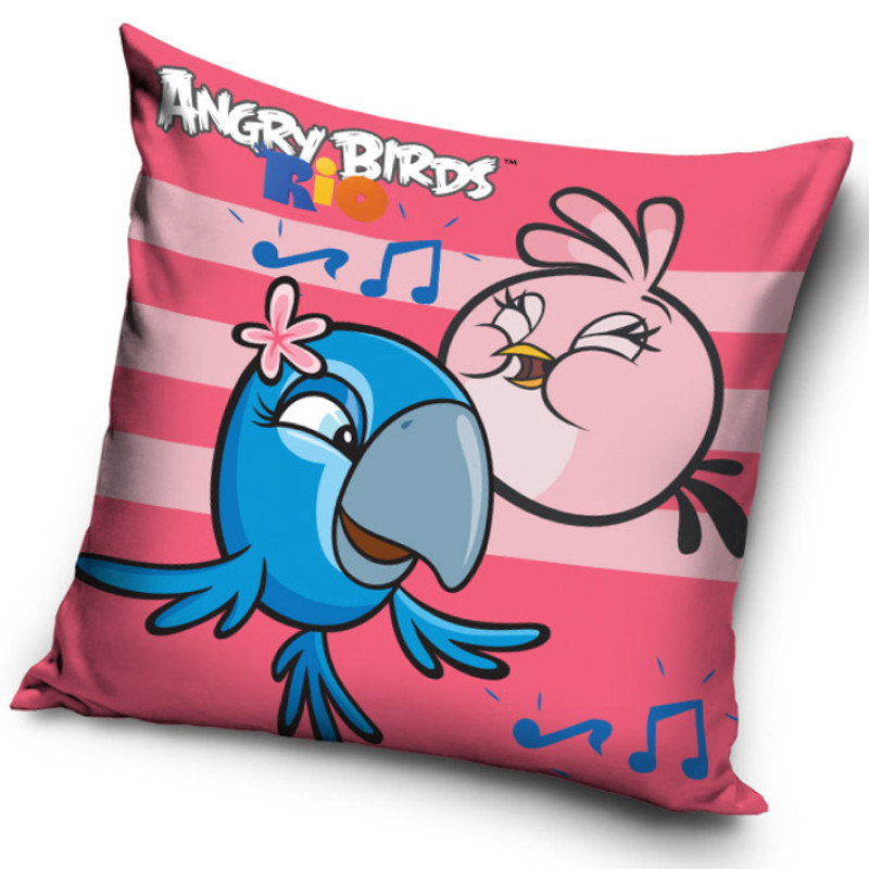 Povlak na polštářek Angry Birds Rose Stripes