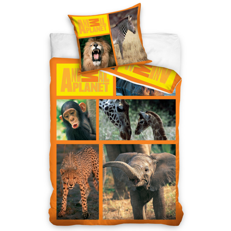 Povlečení bavlněné Animal Planet - Safari