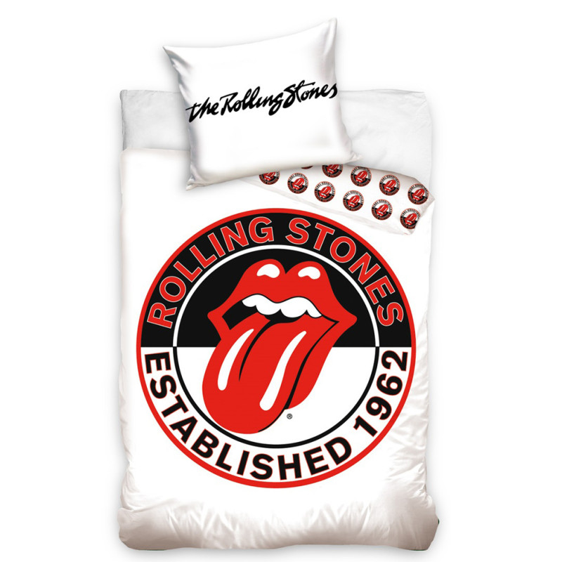 Povlečení bavlněné Rolling Stones White
