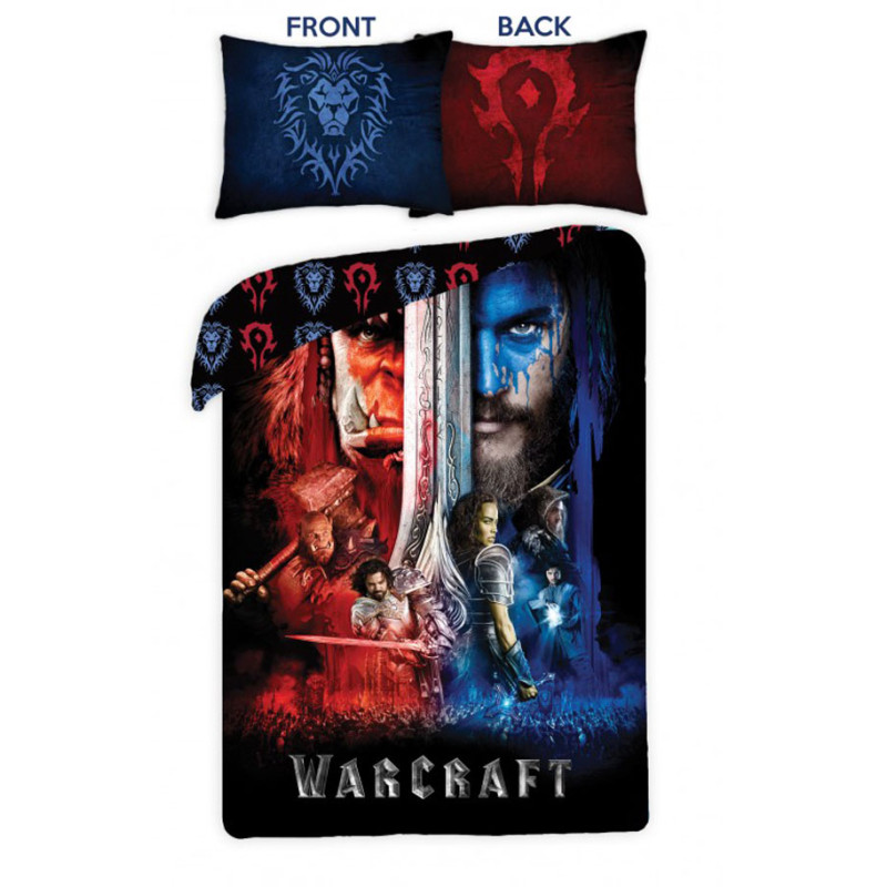 Povlečení Warcraft black