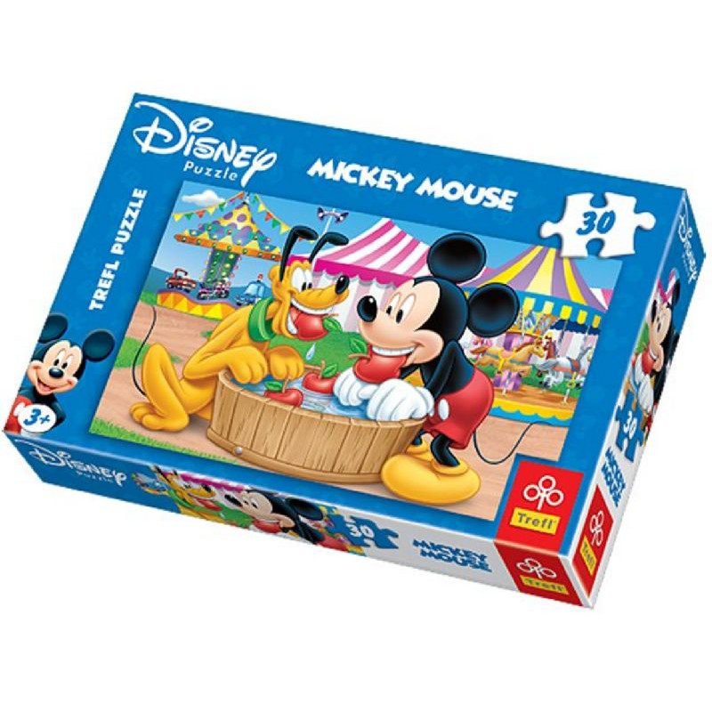 Puzzle Mickey Mouse a Pluto 30 dílků