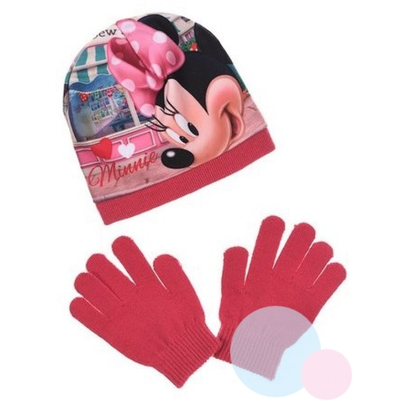 Čepice a rukavice Minnie