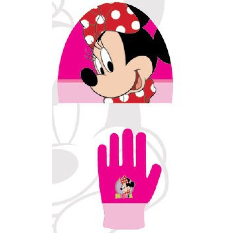Čepice a rukavice Minnie
