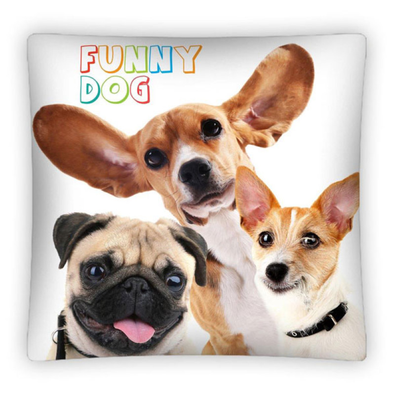 Povlak na polštářek Funny Dog micro