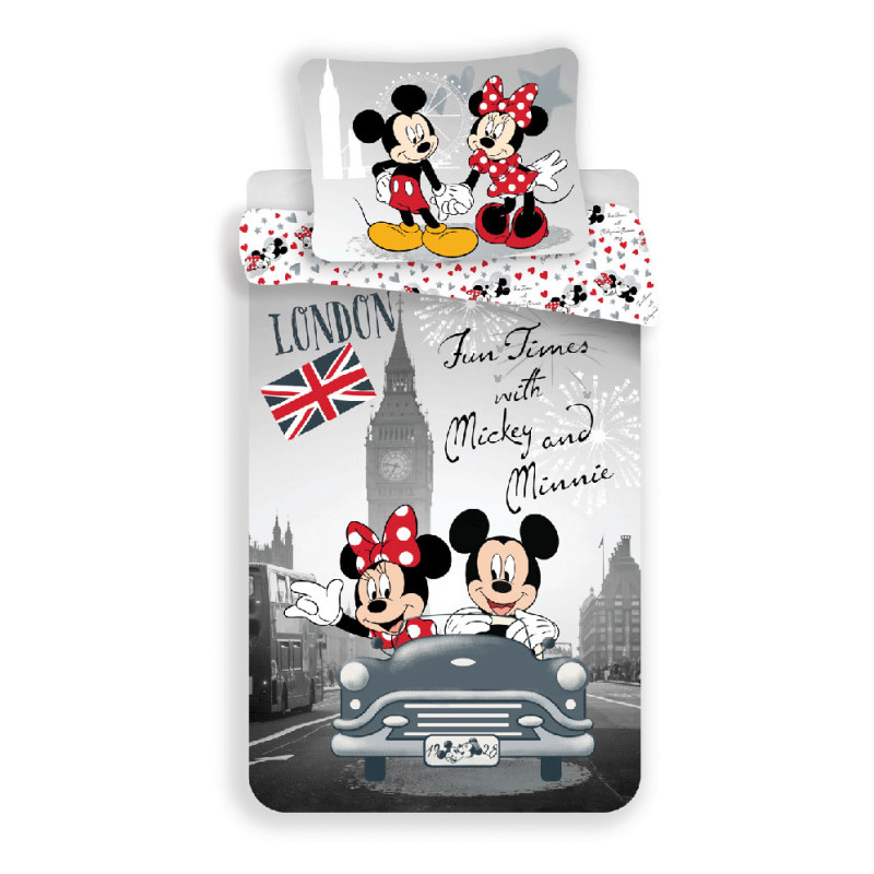 Povlečení Mickey a Minnie v Londýně
