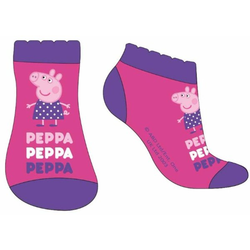 Ponožky Peppa Pig - kotníčkové