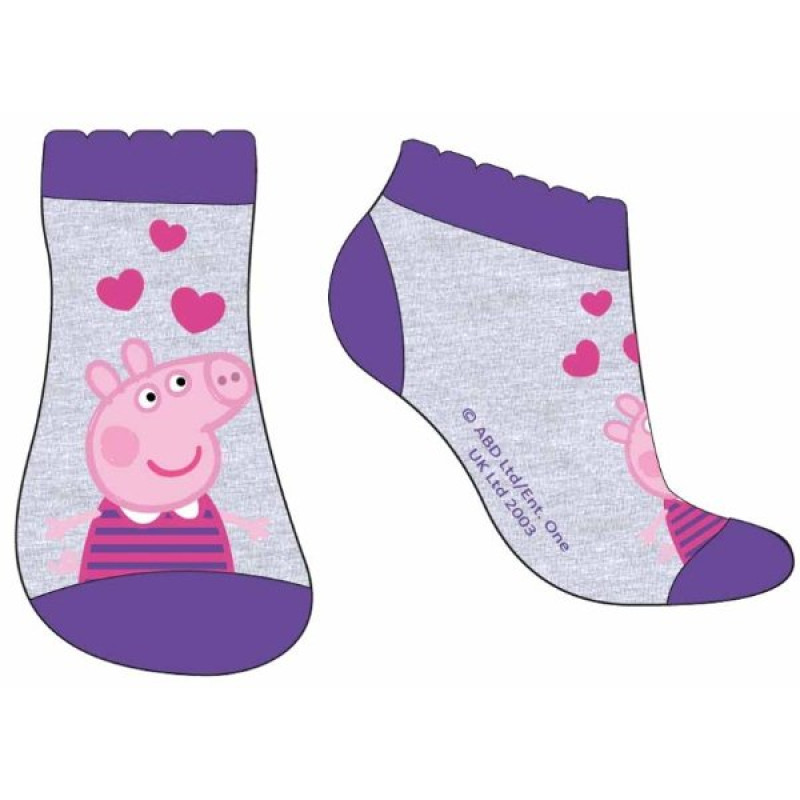 Ponožky Peppa Pig - kotníkové