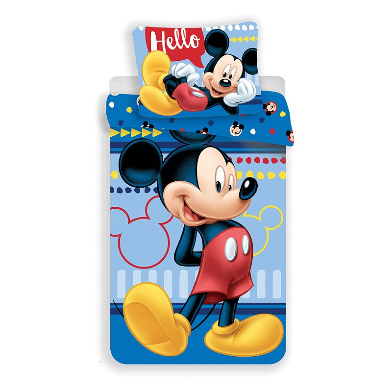 Povlečení Mickey Hello