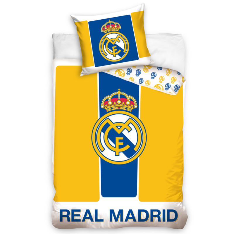 Povlečení Real Madrid Yellow Stripes