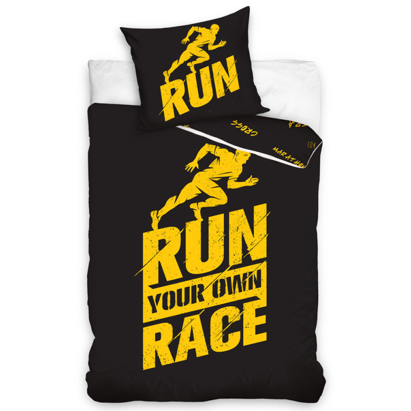 Povlečení Run Race perkálové