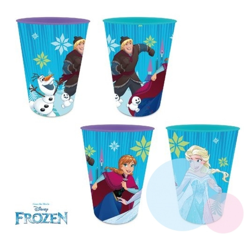 Plastové skleničky Frozen