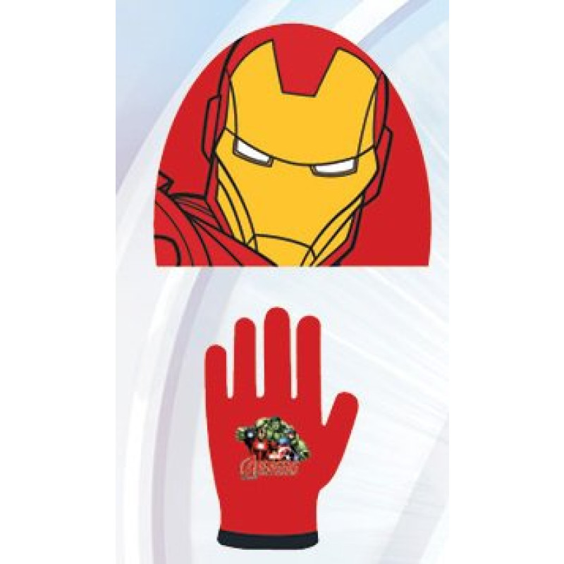 Čepice a rukavice Avengers