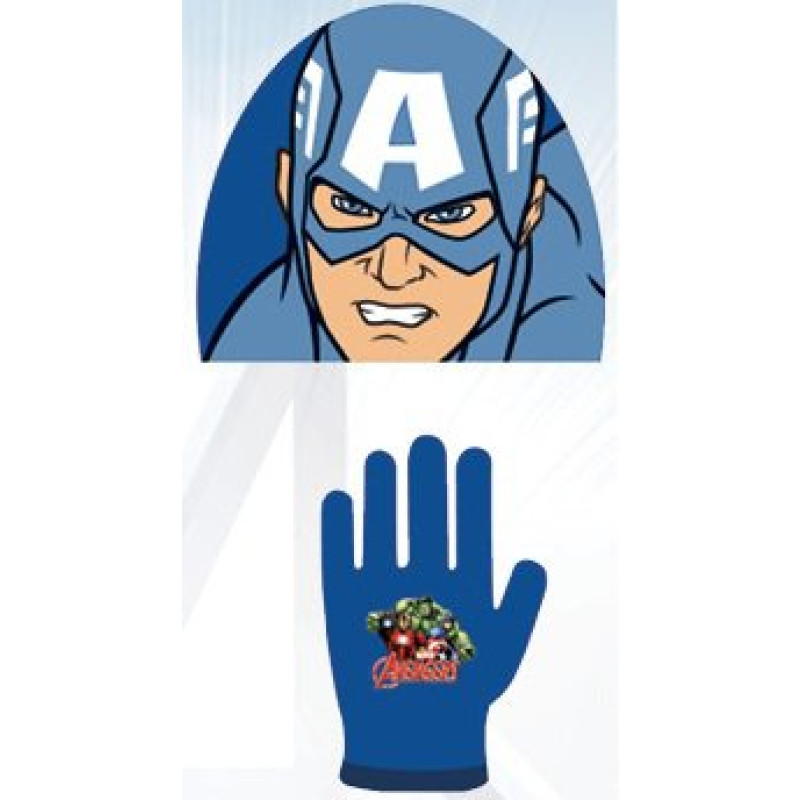 Čepice a rukavice Avengers