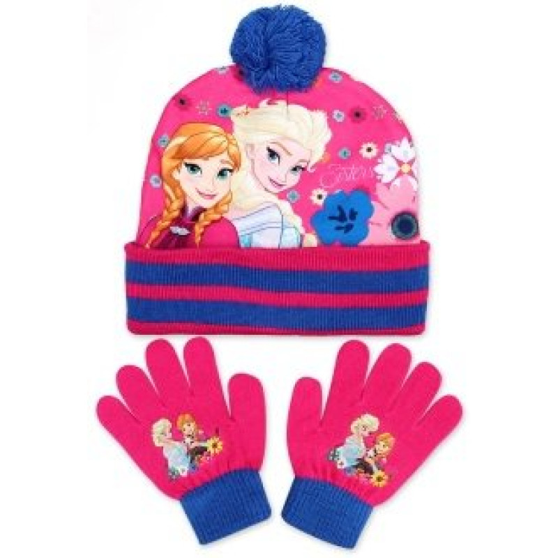 Čepice a rukavice Frozen
