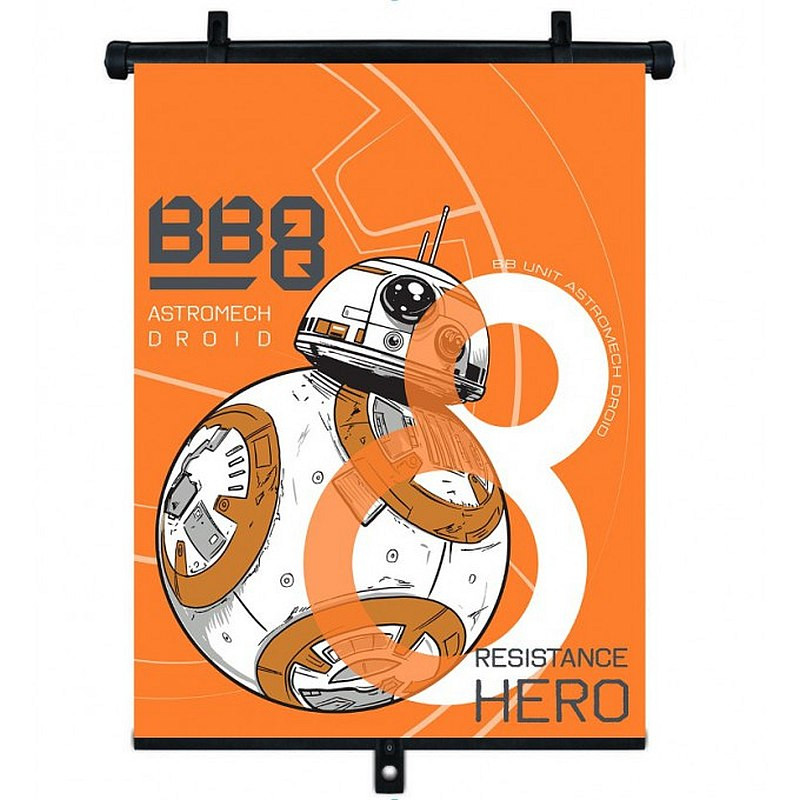 Sluneční clona Roletka Star Wars BB-8 1ks