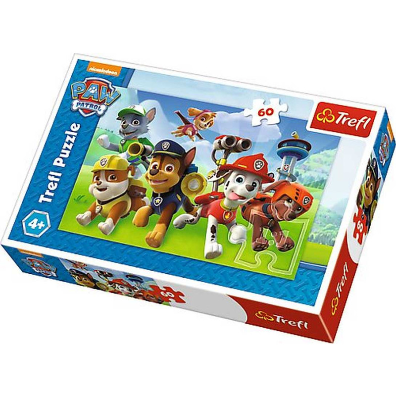 Puzzle Paw Patrol Připraveni k akci 60 dílků