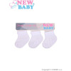 Ponožky New Baby - 3ks