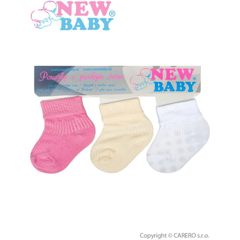 Ponožky New Baby - 3ks