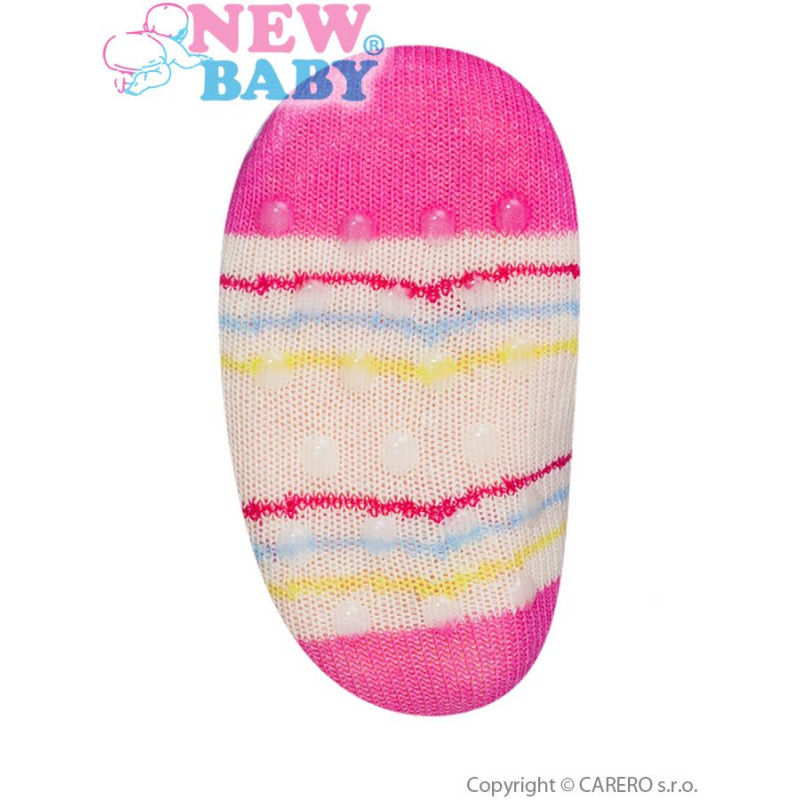 Ponožky New Baby s ABS s myškou