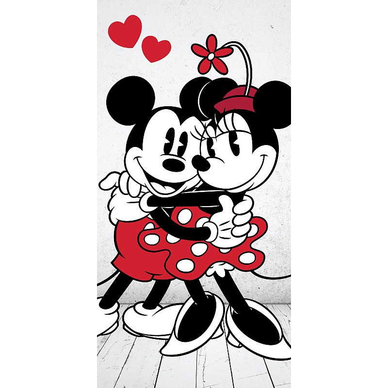 Osuška Mickey a Minnie láska