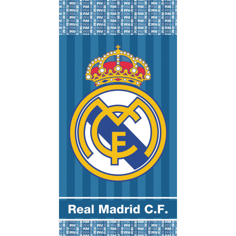 Osuška Real Madrid Blue Stripes