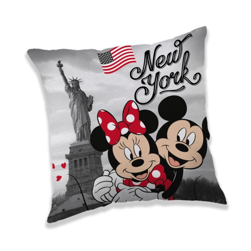 Polštářek Mickey a Minnie New York