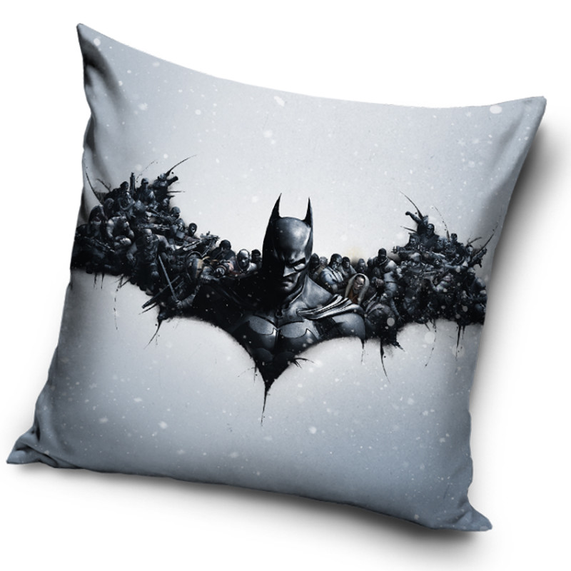 Povlak na polštářek Batman Arkham Origins Logo