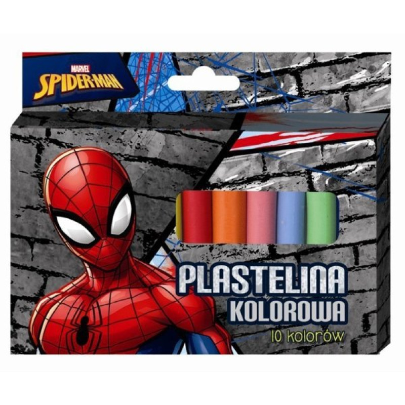 PLASTELÍNA SPIDERMAN 10 barev