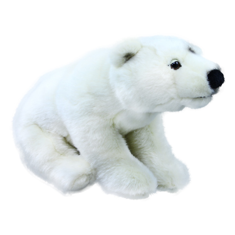 Plyšový medvěd lední, 30 cm