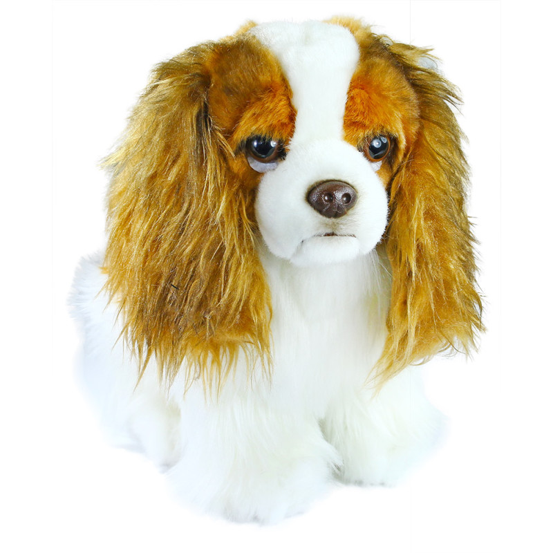 Plyšový pes King Charles Španěl, 25 cm