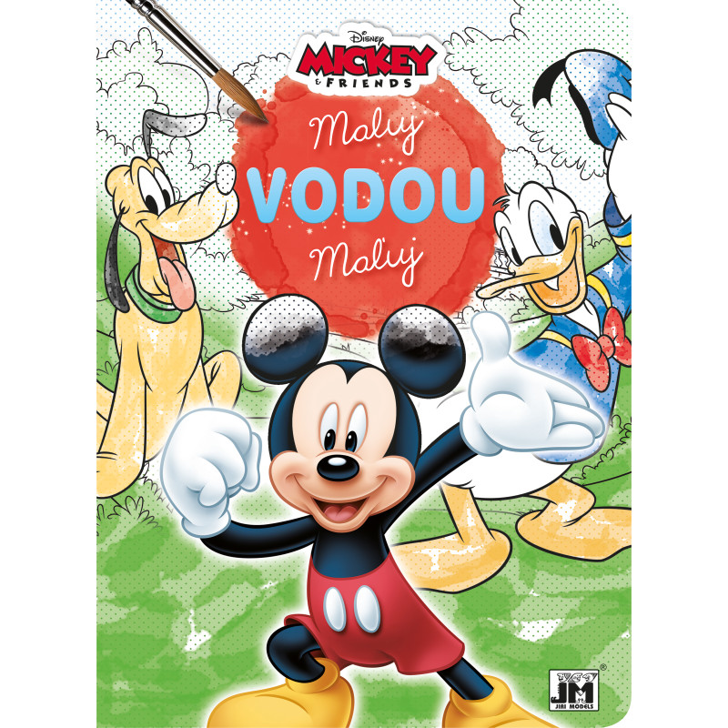 Omalovánka maluj vodou A4 Mickey Mouse