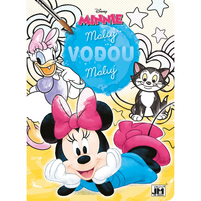 Omalovánka maluj vodou A4 Minnie