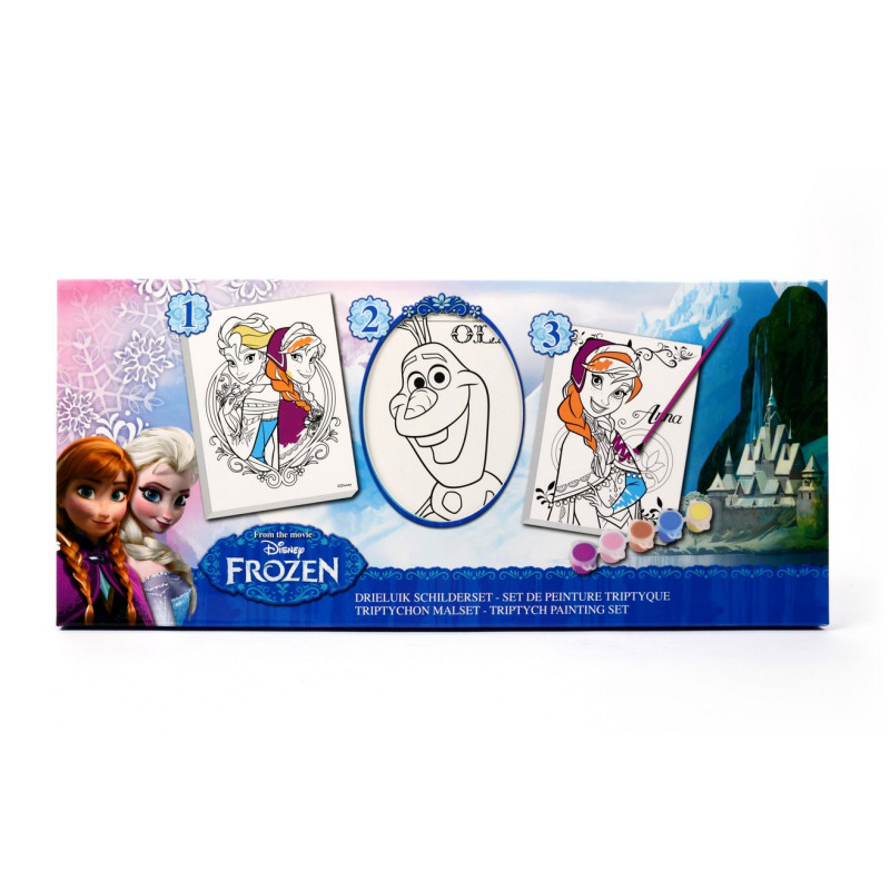 Sada k malování triptych FROZEN Disney