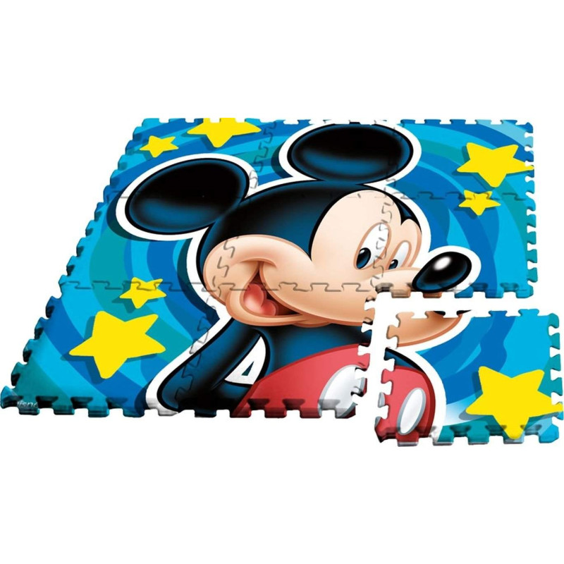 Pěnové puzzle Mickey 9 dílků