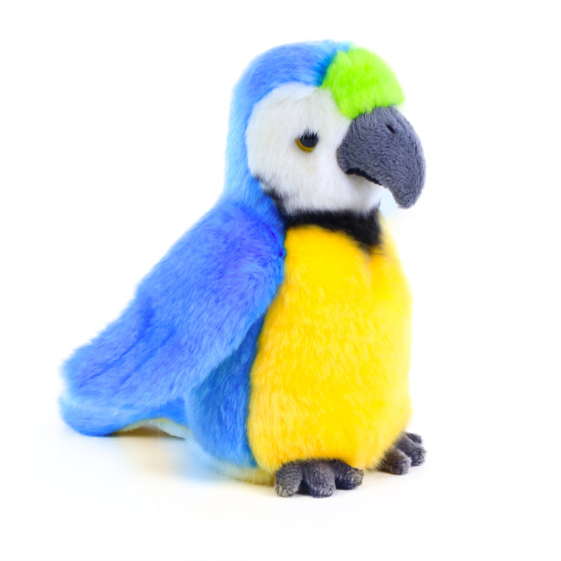 Plyšový papoušek 18 cm