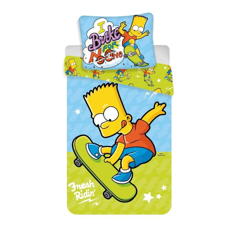 Povlečení Bart Simpson skate